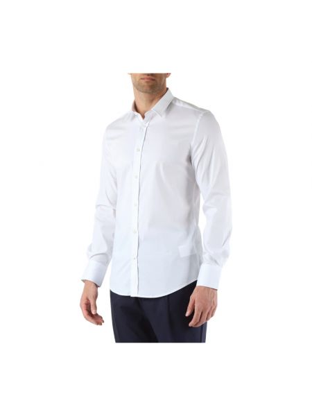 Koszula slim fit bawełniana Antony Morato biała