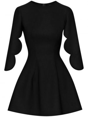 Černé koktejlové šaty Oscar De La Renta