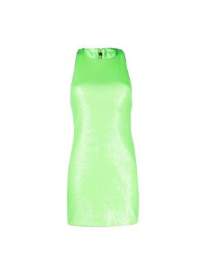 Sukienka mini dopasowana Rotate Birger Christensen zielona