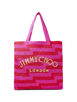 Pletena nakupovalna torba Jimmy Choo
