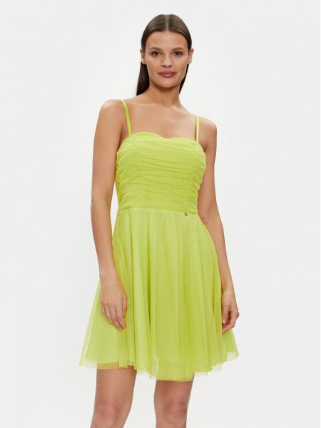 Коктейльное платье Rinascimento зеленое