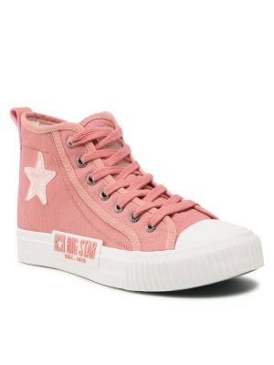Teniși cu stele cu stele Big Star Shoes roz