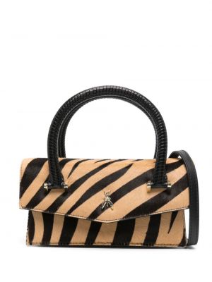 Nákupná taška so vzorom zebry Patrizia Pepe
