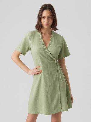 Mini robe Vero Moda vert