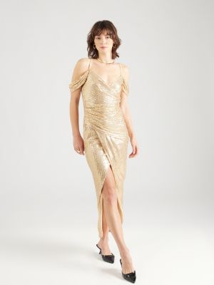 Κοκτέιλ φόρεμα Tfnc χρυσό
