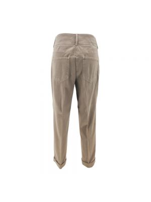Pantalones chinos Peserico marrón