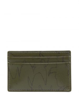 Δερμάτινος πορτοφόλι με σχέδιο Alexander Mcqueen