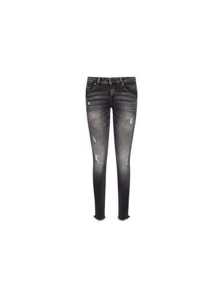 Jeansy skinny Guess szare
