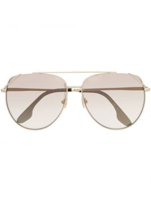 Victoria Beckham Eyewear lunettes de soleil VB à monture aviateur - Jaune