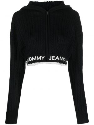 Hettegenser Tommy Jeans svart