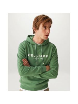 Bluza z kapturem Belstaff zielona