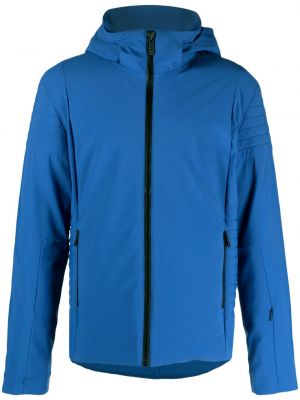 Smučarska jakna s kapuco Fusalp modra
