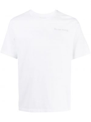 Camiseta con bordado Filling Pieces blanco