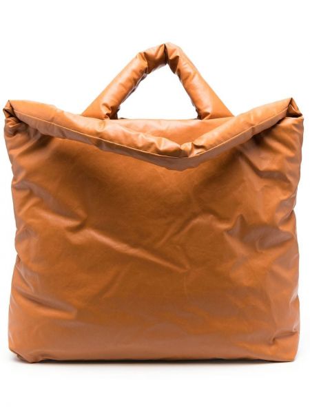 Overdimensjonert shoppingbag Kassl Editions oransje