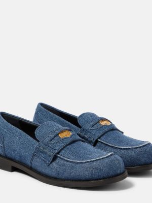 Loafer-kingad Miu Miu sinine