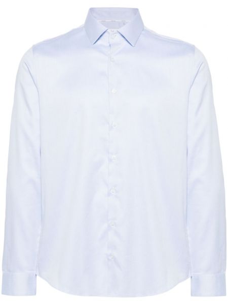 Chemise longue brodée en coton Calvin Klein