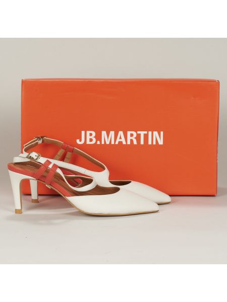 Pantofi cu toc cu toc Jb Martin alb