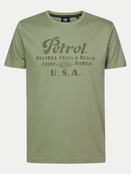 T-shirt Petrol Industries verde