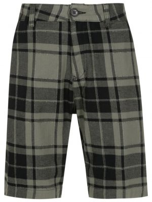 Flanel bermuda kratke hlače s karirastim vzorcem Osklen