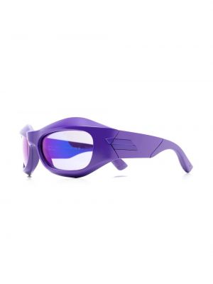 Oversize sonnenbrille Bottega Veneta Eyewear lila