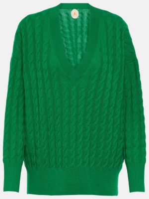 Кашемировый свитер Jardin Des Orangers зеленый