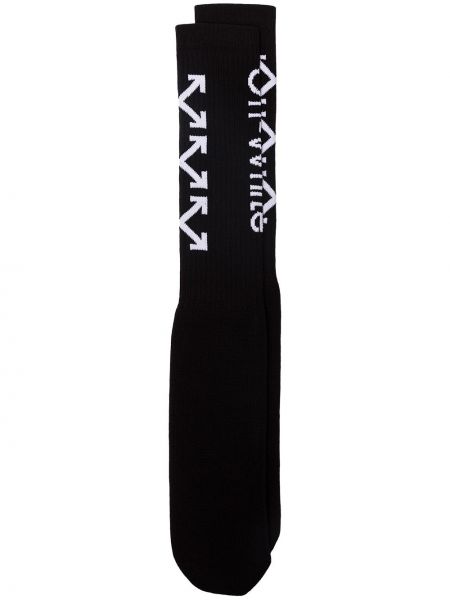 Off-White calcetines con logo - Negro Off-white