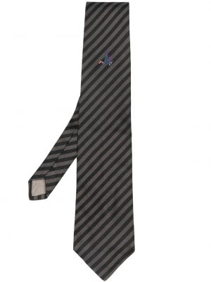 Hedvábná kravata s výšivkou Versace Pre-owned