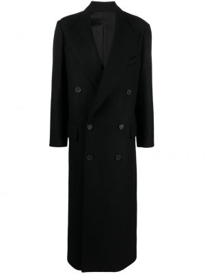 Mantel mit geknöpfter Armarium schwarz