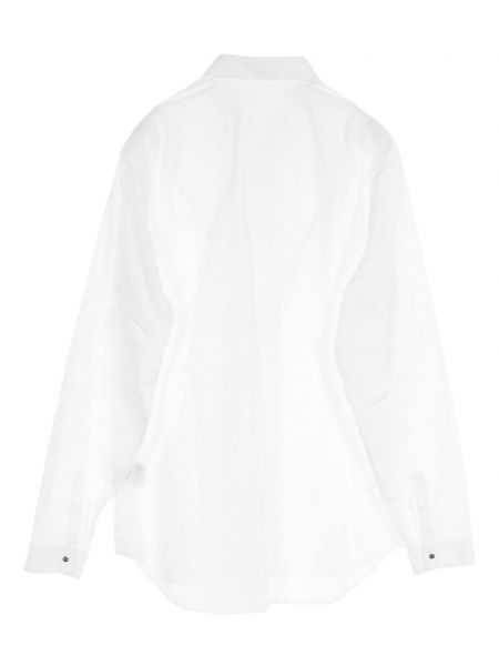 Koszula bawełniana Christian Dior Pre-owned biała