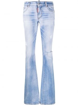 Distressed bootcut jeans ausgestellt Dsquared2