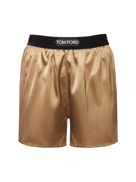 Shorts i satin Tom Ford