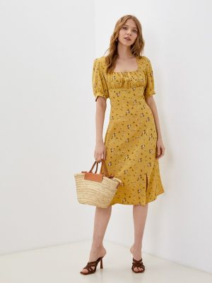 Платье Francesca Peretti, желтое