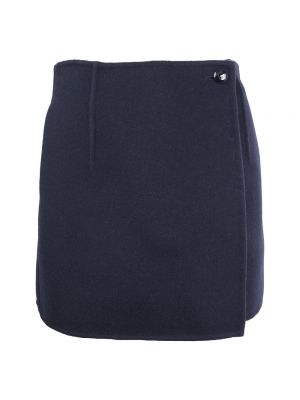 Mini spódniczka Dior niebieska