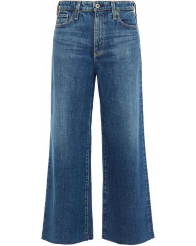 Укороченные широкие джинсы Ag Jeans