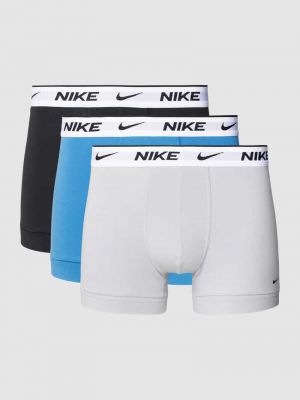 Bokserki slim fit Nike niebieskie