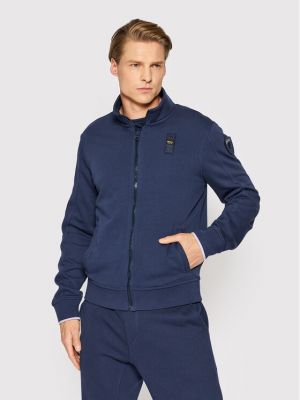 Blauer Mikina BLUF01134 005662 Tmavomodrá Regular Fit