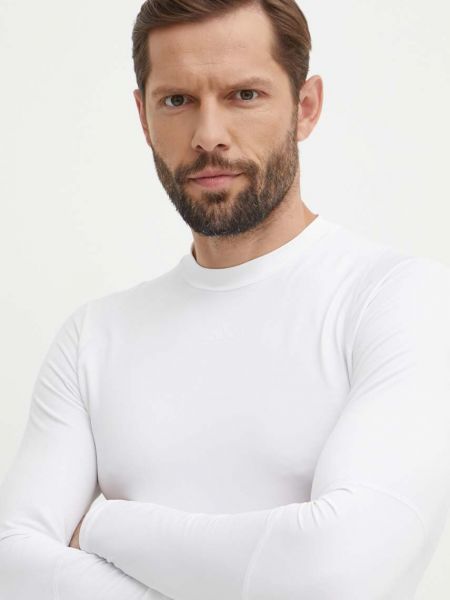 Majica dugih rukava sa dugačkim rukavima Adidas Performance bijela