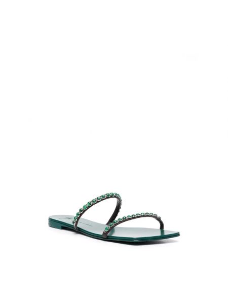 Sandale ohne absatz Giuseppe Zanotti grün