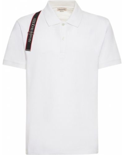 Tricou Alexander Mcqueen - alb
