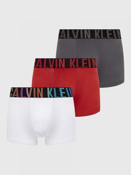 Slipy slim fit Calvin Klein Underwear białe