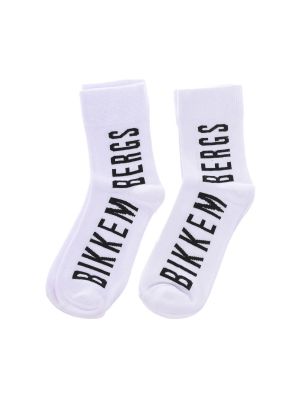 Ponožky Bikkembergs biela