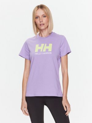 T-shirt Helly Hansen viola
