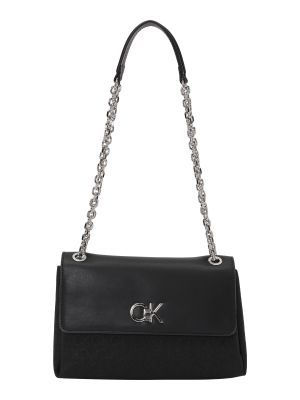Чанта през рамо Calvin Klein черно