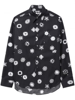 Bavlnená košeľa s potlačou Black Comme Des Garçons