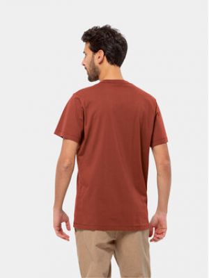 T-shirt Jack Wolfskin rouge