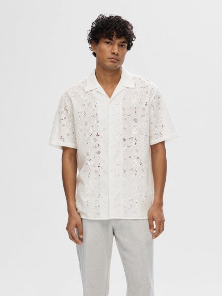 Chemise Selected Homme blanc