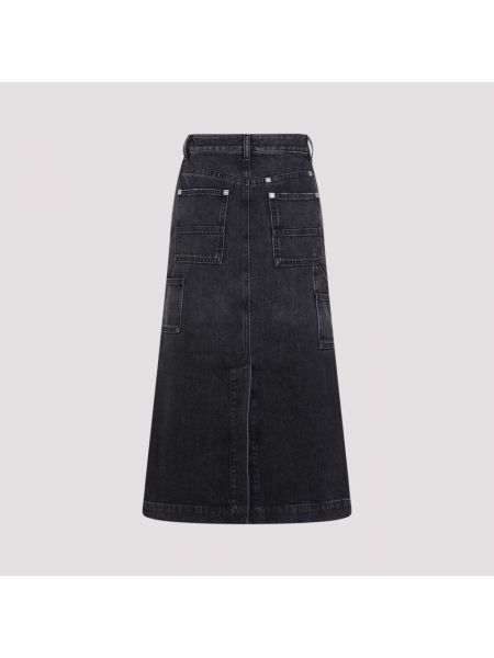 Spódnica jeansowa Givenchy czarna