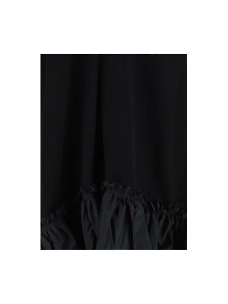 Mini vestido de viscosa manga corta Az Factory negro