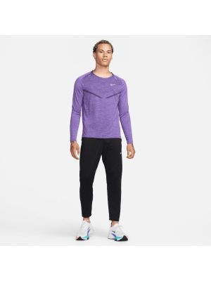 Priliehavé polokošeľa Nike fialová