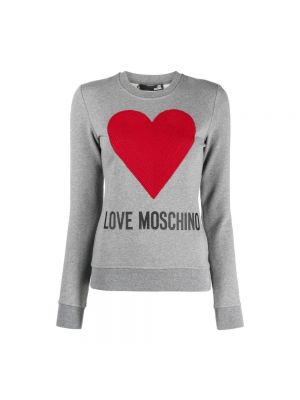 Bluza dresowa Love Moschino szara